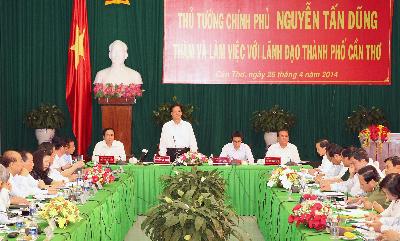 Thủ tướng muốn Cần Thơ là động lực của đồng bằng sông Cửu Long ảnh 1